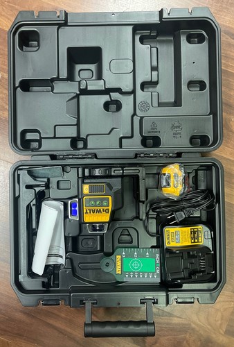 DeWalt DW089LG 12V MAX Green Line Laser 3-Way 360 Degree Professional LaserLevel