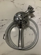 Mainstays 5-Setting Hand Held Shower Head, Chrome