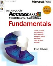 Microsoft Access 2000/Visual Basic for Applications Fundamentals