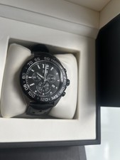 TAG Heuer Formula 1 Chronograph CAZ1010 Black PVD 43mm Box & Booklet - Excellent