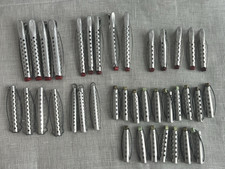 Vintage Aluminum Metal Perm Rods Hair Rollers Curlers TipTop Solo Others Lot 38