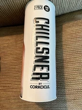 (2 PACK) Chillsner by Corkcicle: Drink Thru High Tech Beer Chillers