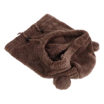 Girls Balaclava Ski Mask: Kids Winter Hat with Ears - Kids Neck Warmer Fleece