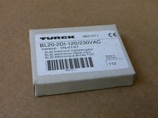 Turck Bl20-2Di-120/230Vac Electronic Digital Input Module Plc Control Turck