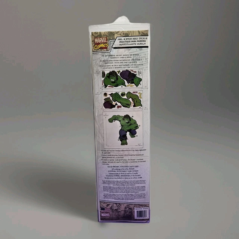 NUEVO INCREÍBLE CASCO Clásico Pelar y Pegar 19 Calcomanías de Pared Compañeros de Habitación 2015 SELLADAS  Foto 2 de 4