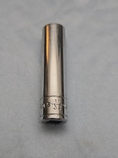 S-K 41911 11/32 6pt Deep Well Socket 1/4" Drive Made in USA