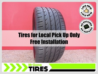 1 DELINTE DH2 ECO XL 255/35ZR18 USED TIRE 9.0/32 TREAD NO PATCH 94W 2553518