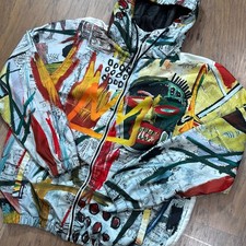 Members Only Jacket Mens M Graffiti Jean Mich...
