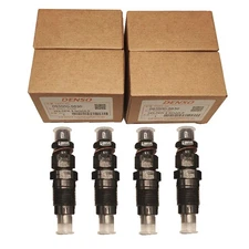4PCS Fuel Injector 093500-5700 23600-69105 Fit for Toyota 1KZ-T 1KZ 093500-5630 