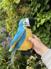 Ikea Papagei Plüsch Kuscheltier Vogel Onskad 8 Zoll blau & gelb wird nicht mehr hergestellt