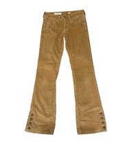 Pilcro And The Letterpress Corduroy Pants Womens Tan Size 26 Fall Classic Casual