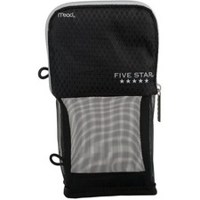 Five Star Stand N Store Pencil Pouch Binder Loops Ast Colors 4.5X8 School Office
