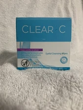 Clear C Eyelid Wipes Pre-Moistened for Dry Eyes 27 Count Rinse