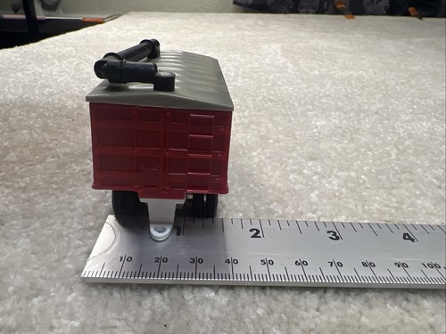 Original Ertl Tyler Transport Grain Truck Diecast Toy White Red With Cover - Picture 4 of 5
