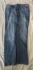 NWOTSIMPLY VERA WANG Women  s 16 Short Stretch Jeans Denim Dark Wash Straight Leg