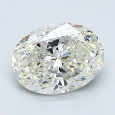 Natural Mined Diamond 1.50 CT Certificate GIA Oval Cut Loose K color SI1 clarity 3313.33 per carat