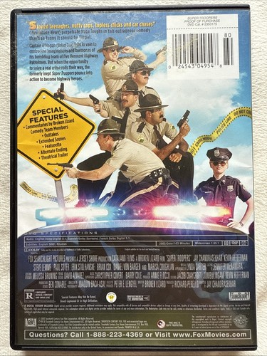 Super Troopers DVD 2002 - Picture 2 of 4