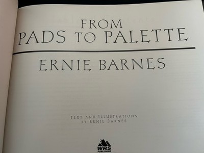From Pads to Palette by Ernie Barnes (1995, Hardcover) for
