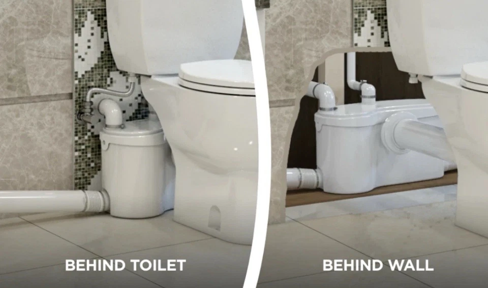 Saniflo SANIBEST Pro Grinder Bathroom Upflush Pump 013-PRO **MAKE OFFER* New - Image 4 of 4