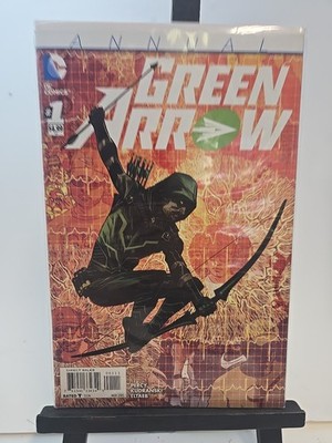 Green Arrow (5th Series) Annual #1 NM 9.4 2015  Tommy Lee Edwards Cover