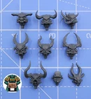 Warhammer 40K Chaos Space Marines Possessed Heads