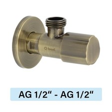 Eckventil Tucai TMM C850 Premium AG/AG  1/2"-1/2" antikes bronze