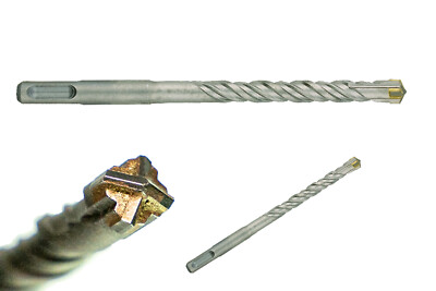 SDS PLUS Hammerbohrer Betonbohrer Steinbohrer Quadro Vierschneider - Spitze