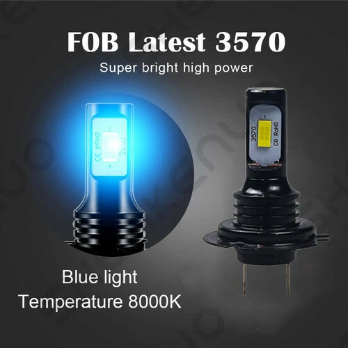 Kit de bombillas LED para Mazda 3 2004-2006 Protege 5 2002-2003 4X 9005 H7 HKL Foto 2 de 4