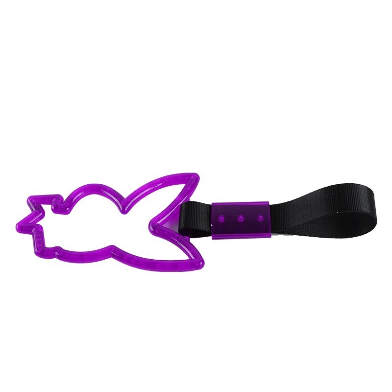 ストラップ BLACK RABBIT かわいい～！」 BLACK COLOR：メタリック SOFVI BIG ブラック