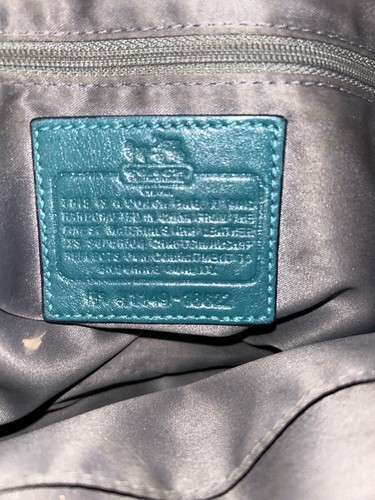 COACH Y2k MADISON SOPHIA SHOULDER BAG Sea Green - Picture 5 of 13