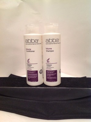 Abba Pure Performance Hair Care - Volume Conditioner + Shampoo DUO 8 OZ - UNISEX