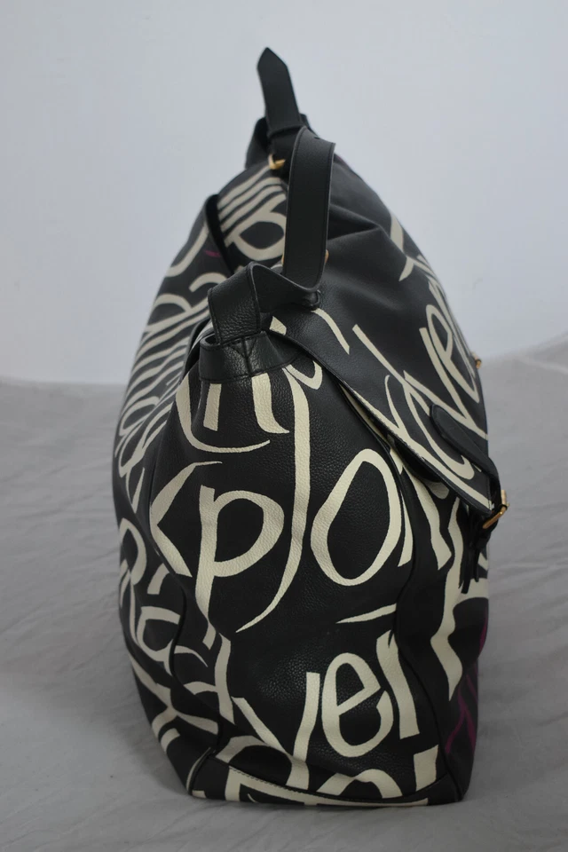 Burberry Prorsum Leather Navy Book Covers & Chatwin Holdall Travel Satchel Bag - Image 4 of 4