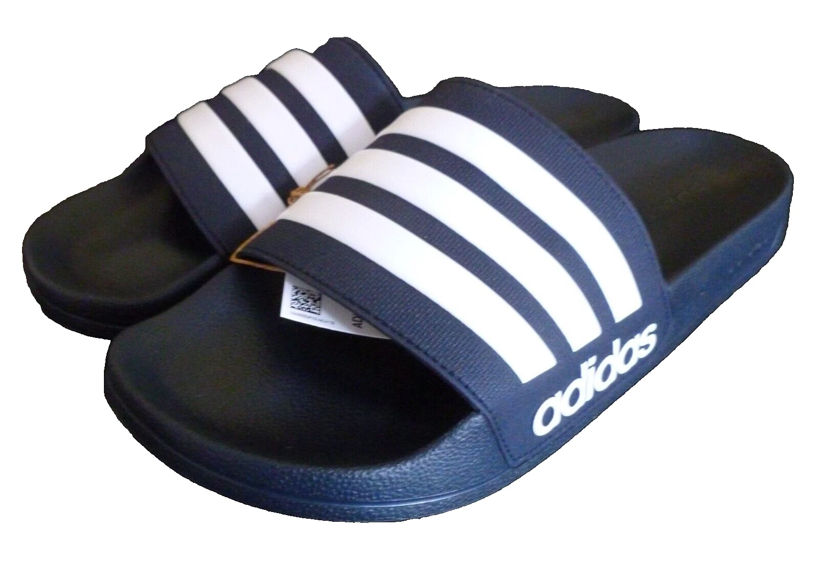 Adidas Scivoli Doccia Uomo Adilette Unisex U.S Uomo Taglia 12 Donna Taglia 13