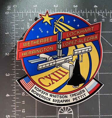 STS-113 Space Shuttle Endeavour Aufkleber Decal NASA STS 113 ISS Expedition 6 5