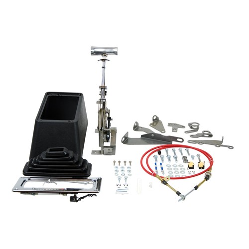 B&M 80690 Megashifter Automatic Ratchet Shifter for Universal 3 & 4-Speed - Picture 1 of 5
