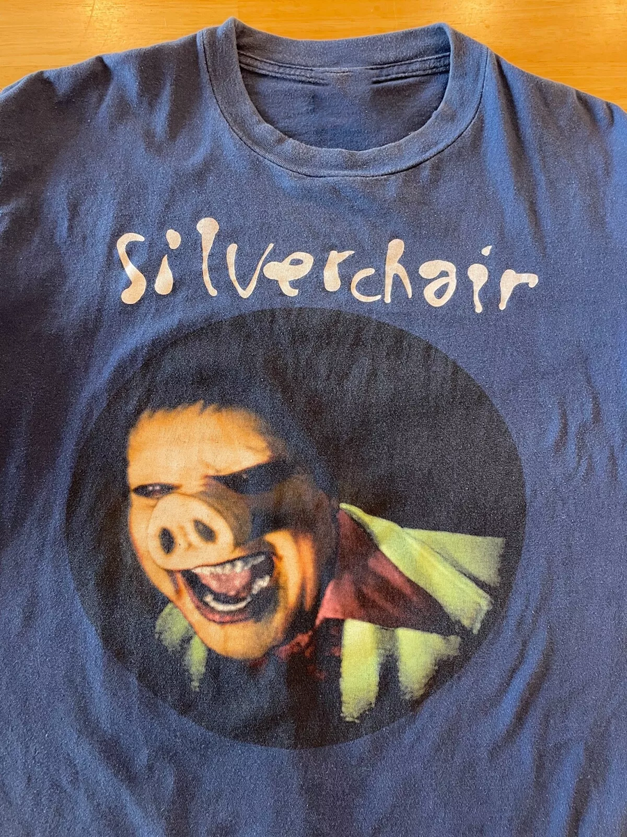Silverchair Vintage 1995 PigMan Frogstomp Tour T-shirt FL0322 | eBay