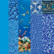 24' Round Above-Ground Beaded Liners for Above Ground Pools