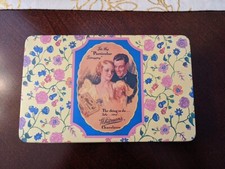 VINTAGE 1992 WHITMAN'S CHOCOLATES SAMPLER HINGED METAL TIN BOX EMPTY UNIQUE