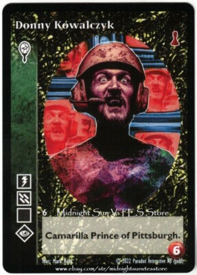 Donny Kowalczyk Malkavian New Blood 2022 V:TES VTES Vampire CCG