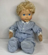 Vintage 1986 MY BUDDY Doll 22" Boy Blonde Hair Blue Eyes PLAYSKOOL