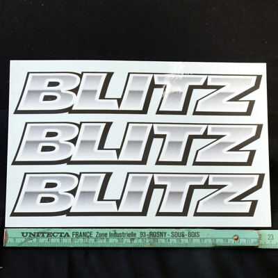 1 stickers autocollants BLITZ 23,4 x 15cm _ modélisme sport RC car | eBay