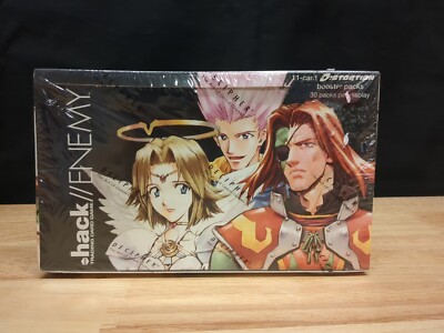 Bandai Deciphers Dot Hack Enemy Distortion Booster Box TCG CCG Sealed