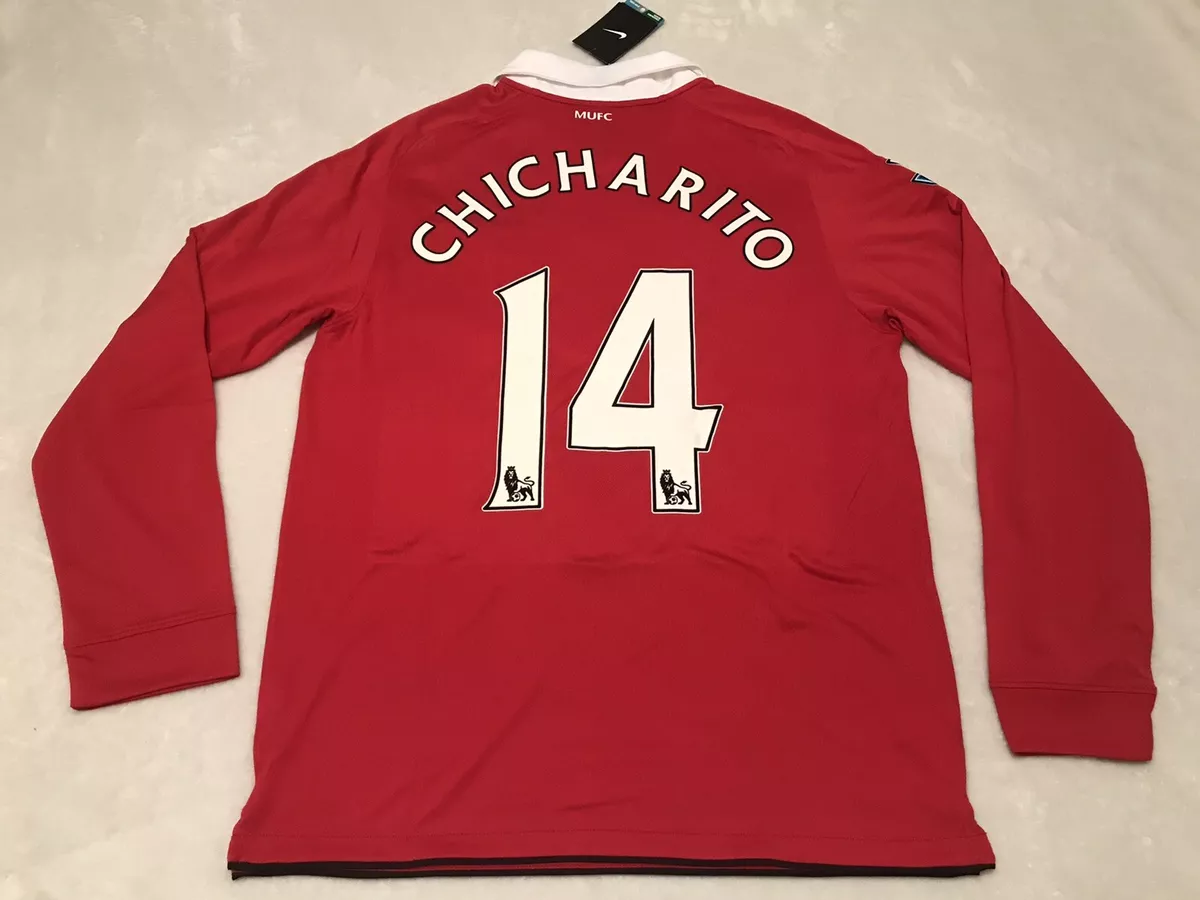 MANCHESTER UNITED CHICHARITO SOCCER JERSEY MEXICO AMERICA CHIVAS REAL  MADRID USA