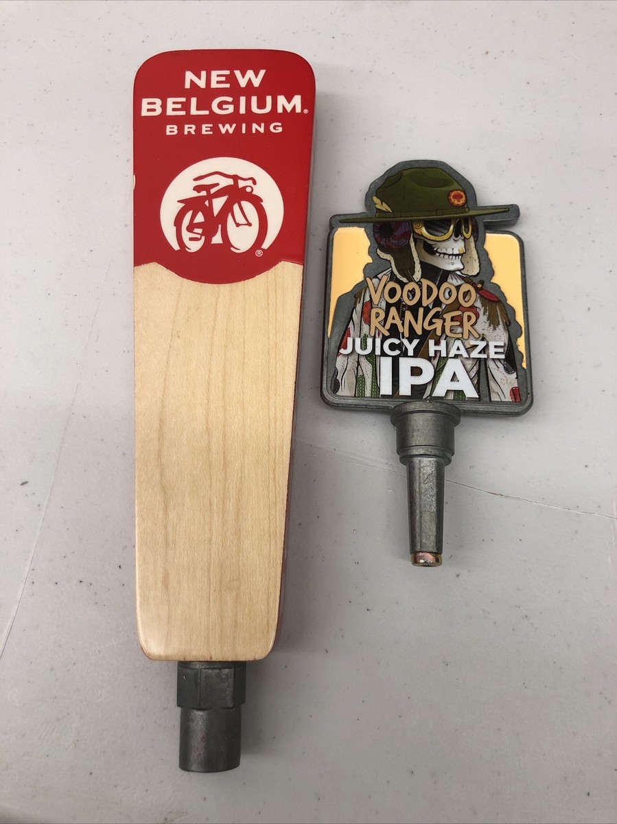 New Belgium Brewing VooDoo Ranger Juicy Haze IPA Topper & Beer Keg