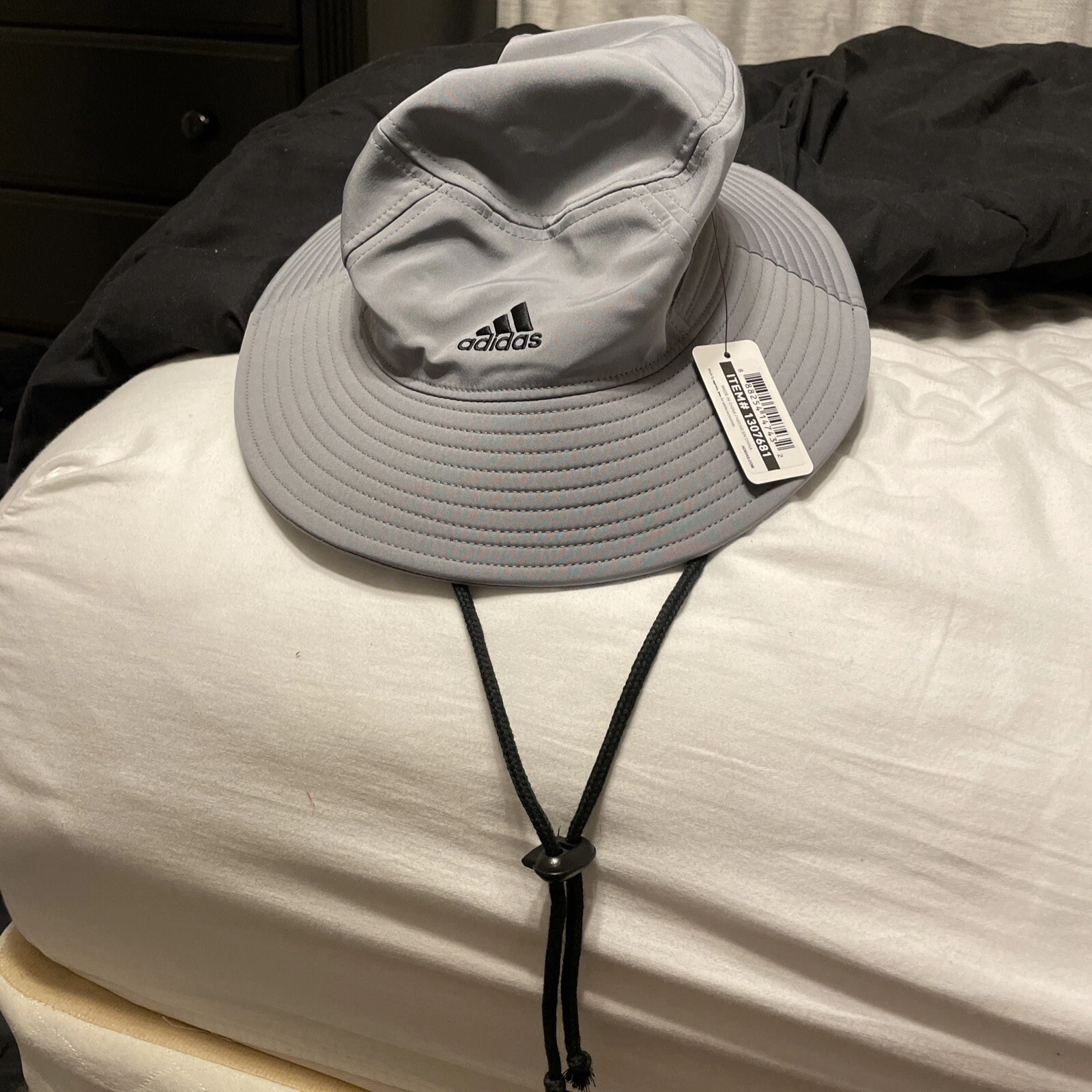 Adidas Victory Bucket Hat Lightweight Moisture Wicking, UPF 50 Sun Protection