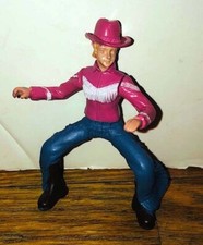 Schleich Miniature Cowboy Plastic Toy Figures 2.5 Wild West Western Rodeo