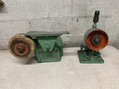 Vintage Porter Cable Belt Sander Bench Top Knife Axe Sharpening Grind Machine