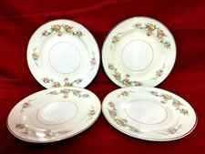 Homer Laughlin Georgian Eggshell Classic Countess Set Of 4 Bread Plates 6 1/4"