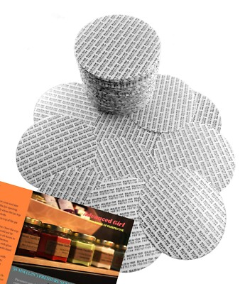 #ad 58mm 2.28quot; Pressure Sensitive Seal Liners MadeinUSA No Induction Sealer Needed $24.95