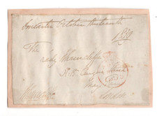 James Stuart-Wortley, 1st Baron Wharncliffe Signed Free Front 1839 / Autographed